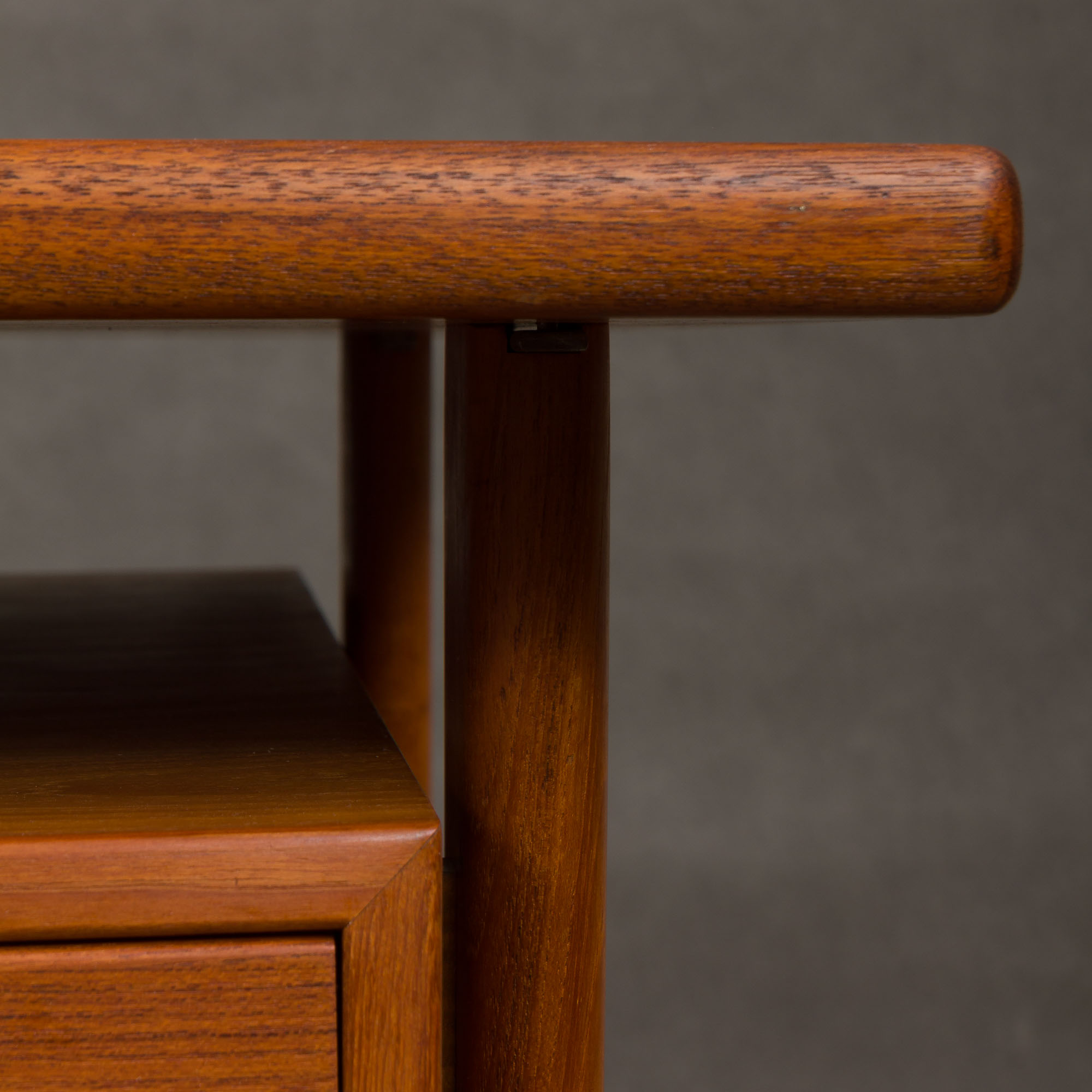 Kai Kristiansen free standing teak desk