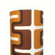 Lampshade Philadelphia H45 D35 - seventies fabric