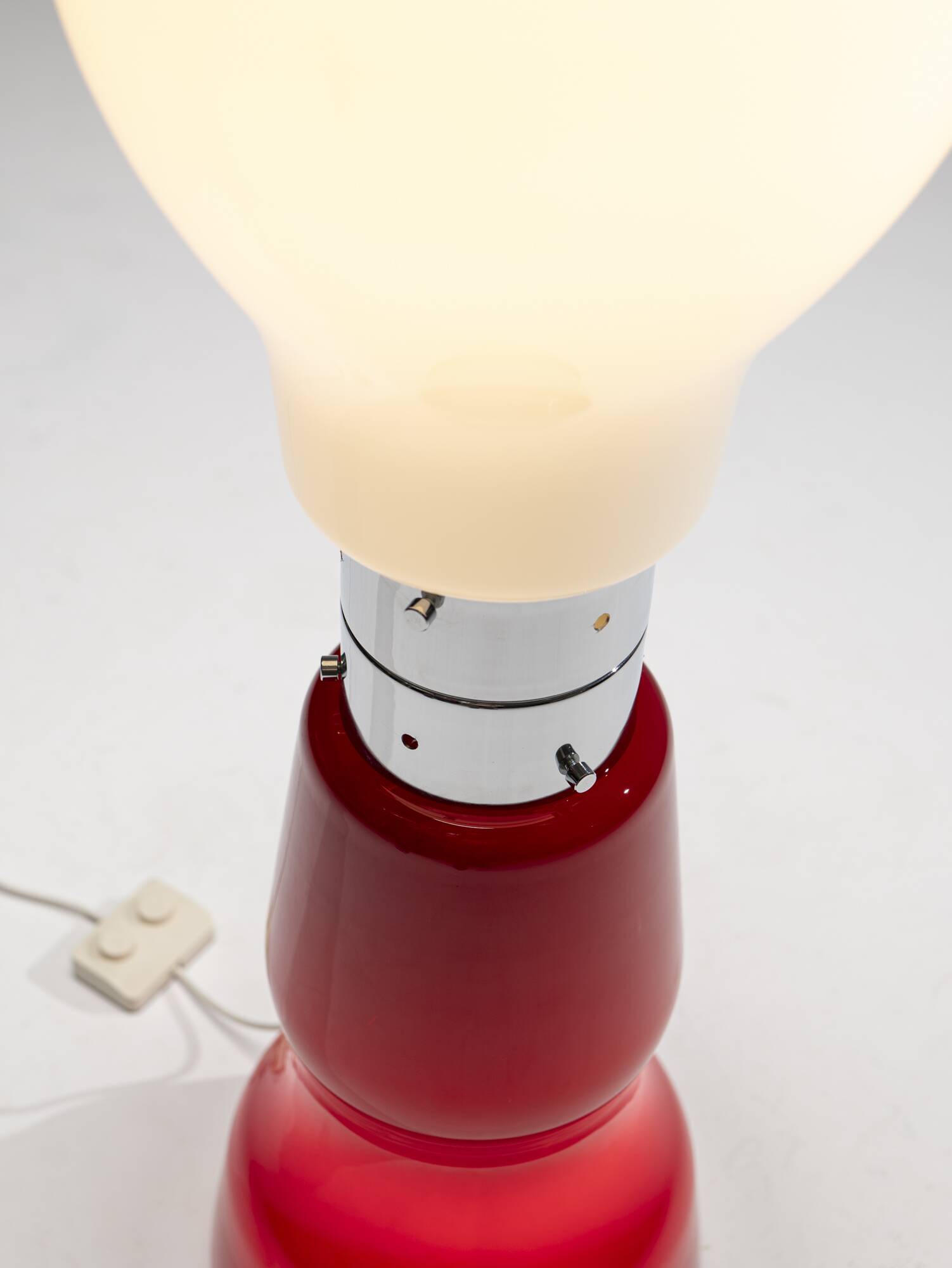 Lampadaire « Birillo » de style Mazzega, Italie, années 1990