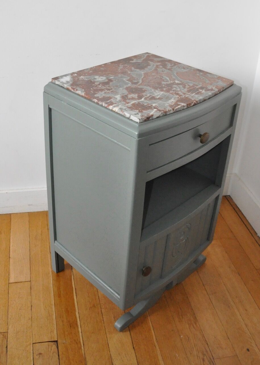 Art deco bedside table
