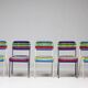 Ensemble de cinq chaises pour enfants IKEA Färgglad