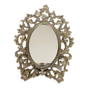 Applique Miroir laiton