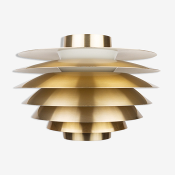 Danish vintage pendant lamp Verona by Svend Middelboe, Nordisk Solar, 1962