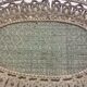 Large old oval wicker basket