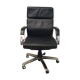 Fauteuil de bureau cuir design 1980