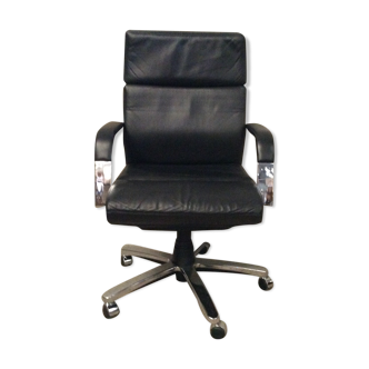 1980 leather desk chair design