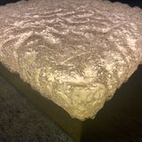 Vintage 70s square ceiling or wall light