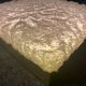 Vintage 70s square ceiling or wall light