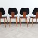 Lot de 4 chaises Baumann