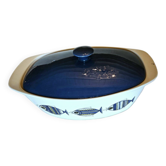 Villeroy and Boch Viking Fish Cocotte 1970