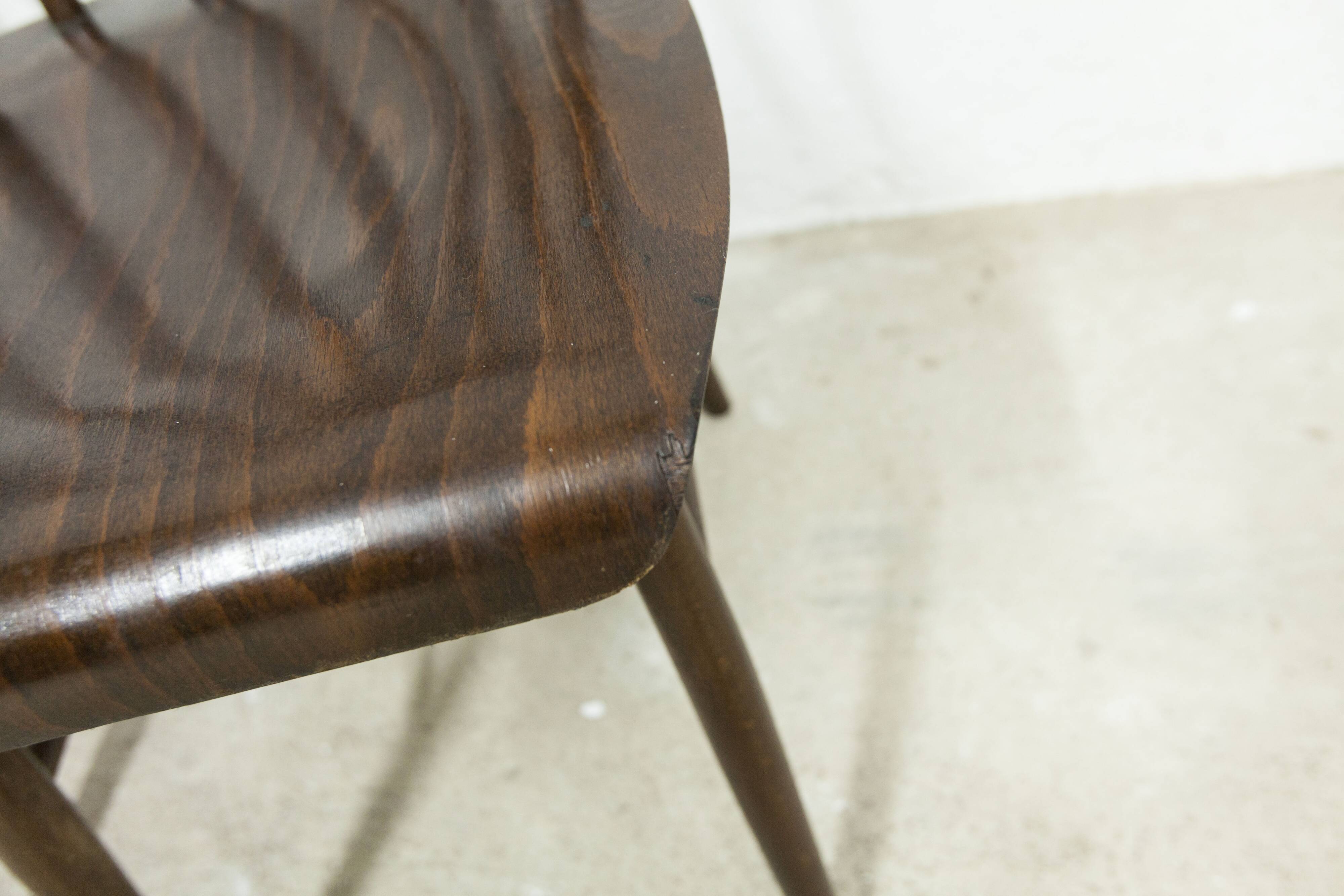 Lot de 4 chaises swr fanett de Ilmari Tapiovaara