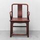 Fauteuil avec accoudoirs en bois, Chine, style dynastie Ming, 19e siècle