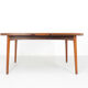 Table extensible en bois de rose de conception danoise, 1960