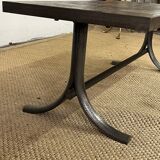 Brutalist slate coffee table, 1960