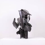 Jean Campa. Patinated metal sculpture. Year 1995.