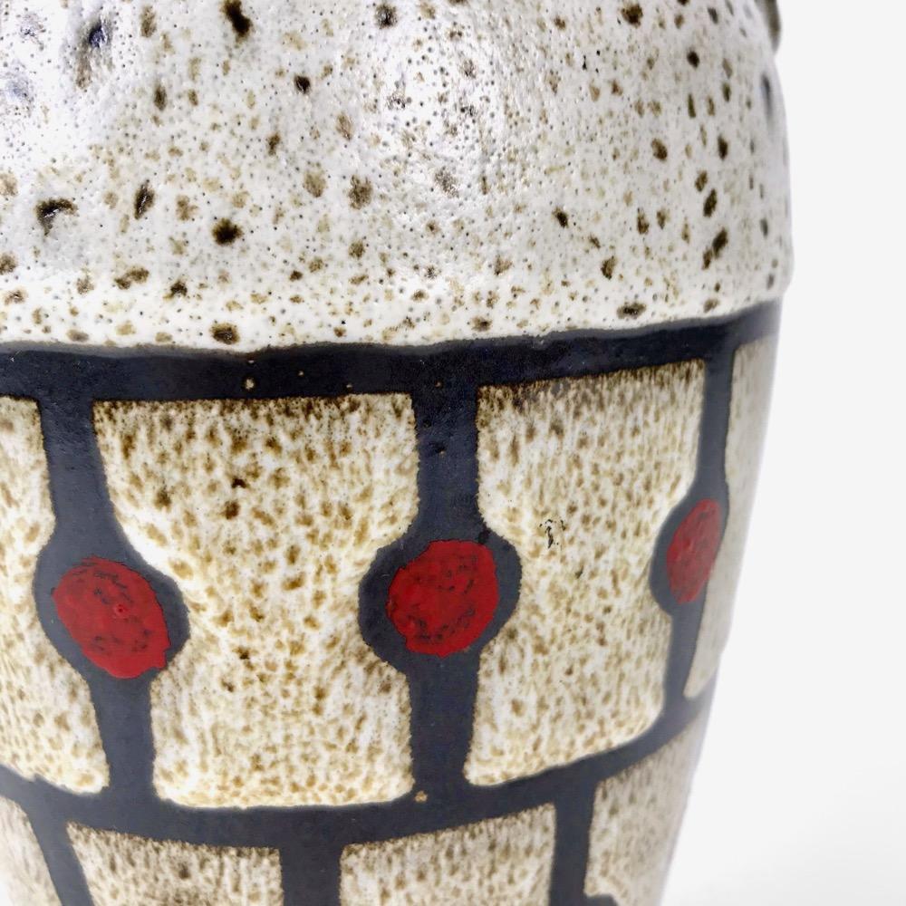 Jasba vase with ethnic decor