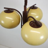 Mid-century adjustable chandelier, 1970's
