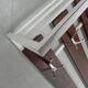 Vintage wall coat rack with 8 hooks and hat shelf