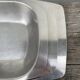 Trio of Danish Scandinavian stainless steel dishes
