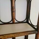 Vintage rattan shelf