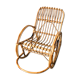 Vintage rattan child rocking chair