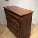 English mahogany chest of drawers