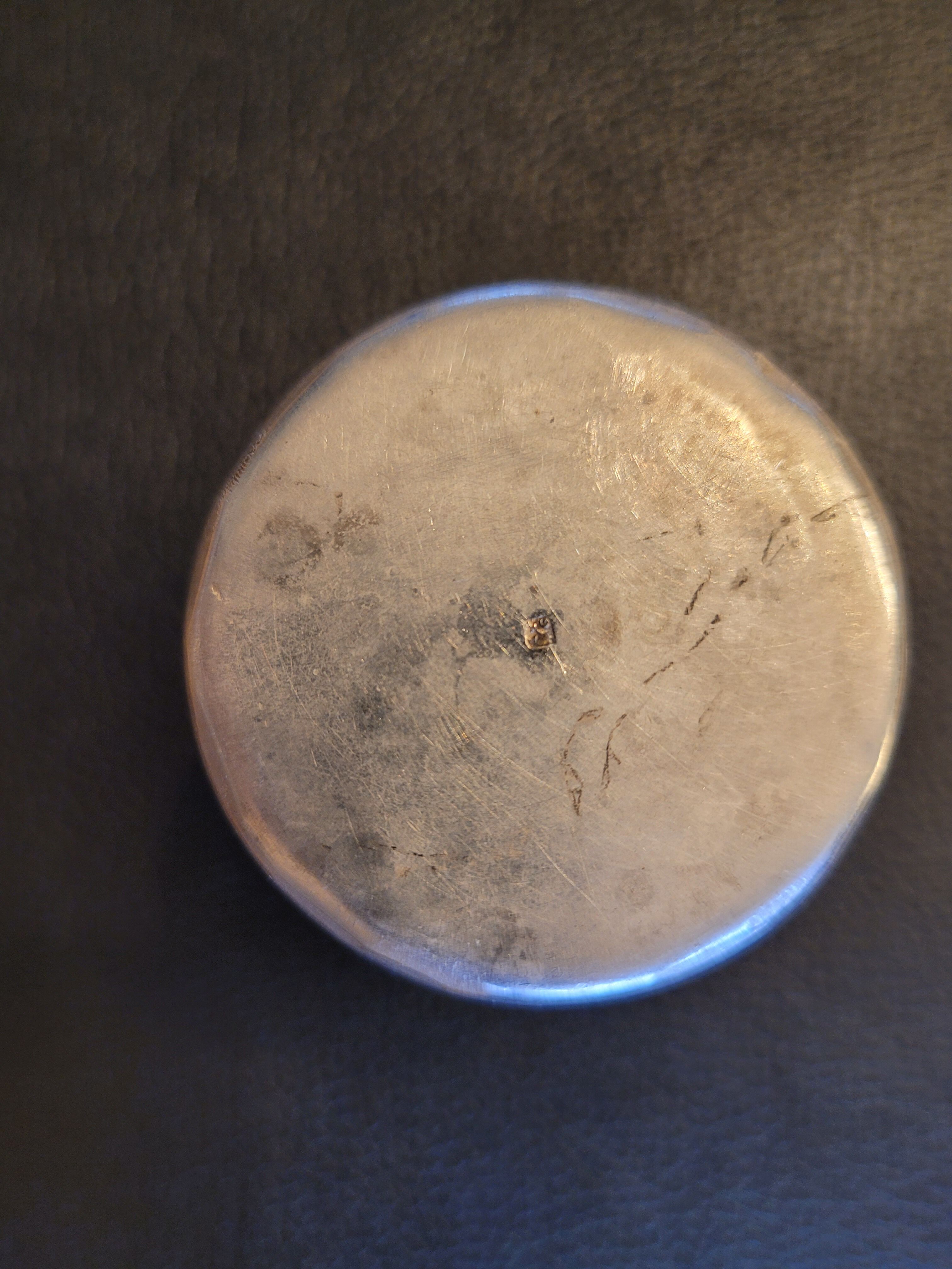 Silver birth timpani