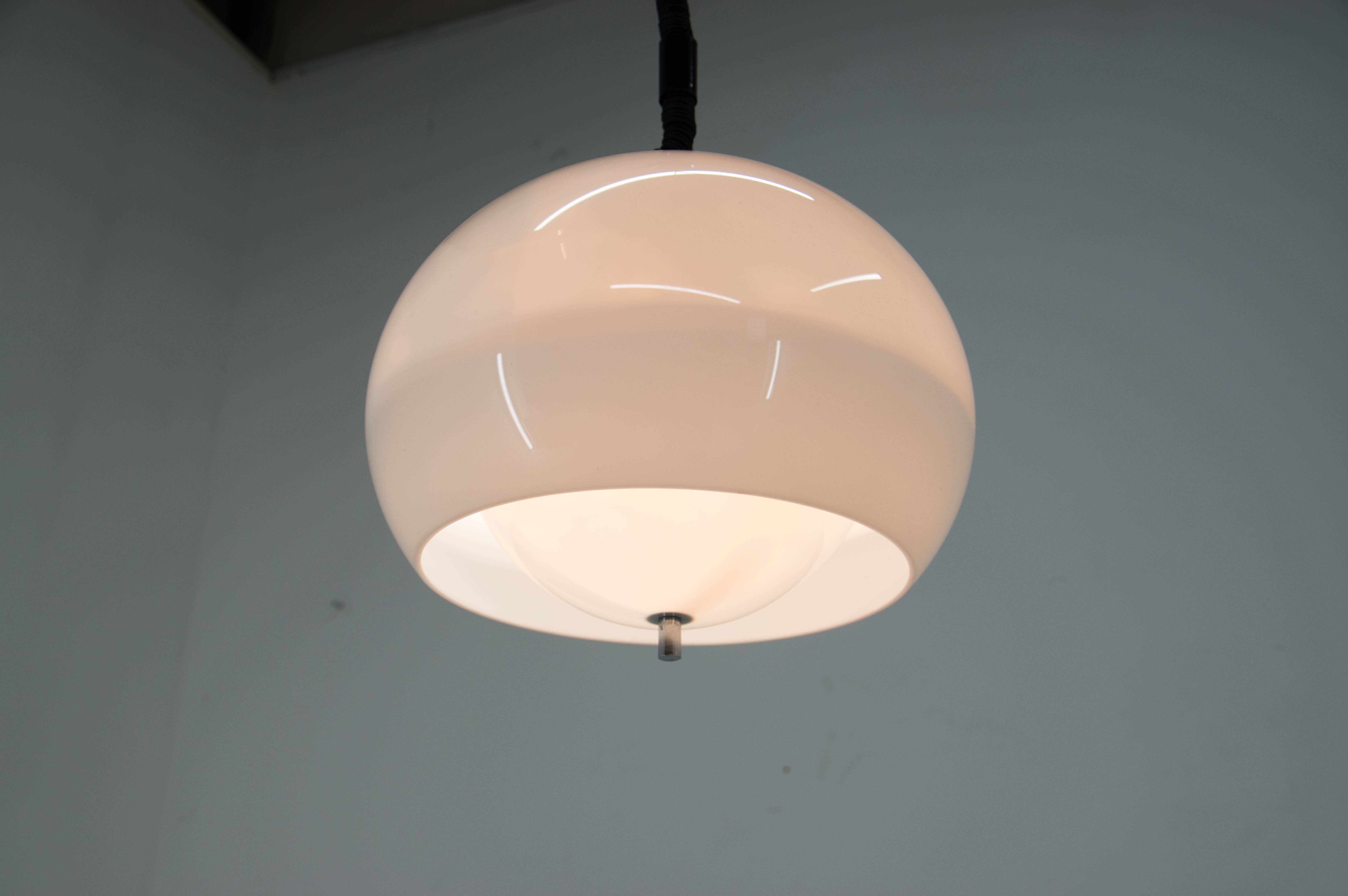 Mid Century Pendant Meblo, Harvey Guzzini, Italy, 1970s
