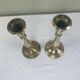 Paire de bougeoirs anciens