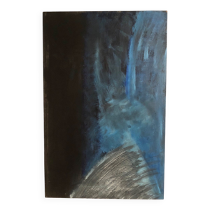 Tableau gris Abstrait