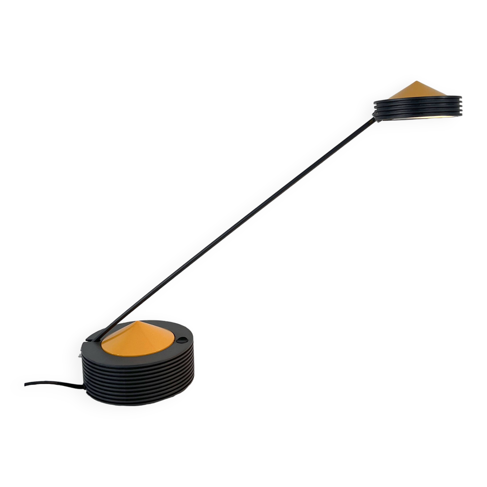 Lampe de bureau postmoderne Lugano par E Lite, 1980