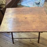 Bamboo folding table