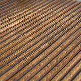 Paire de chaises 103 en hêtre teinté par René Gabriel, circa 1943