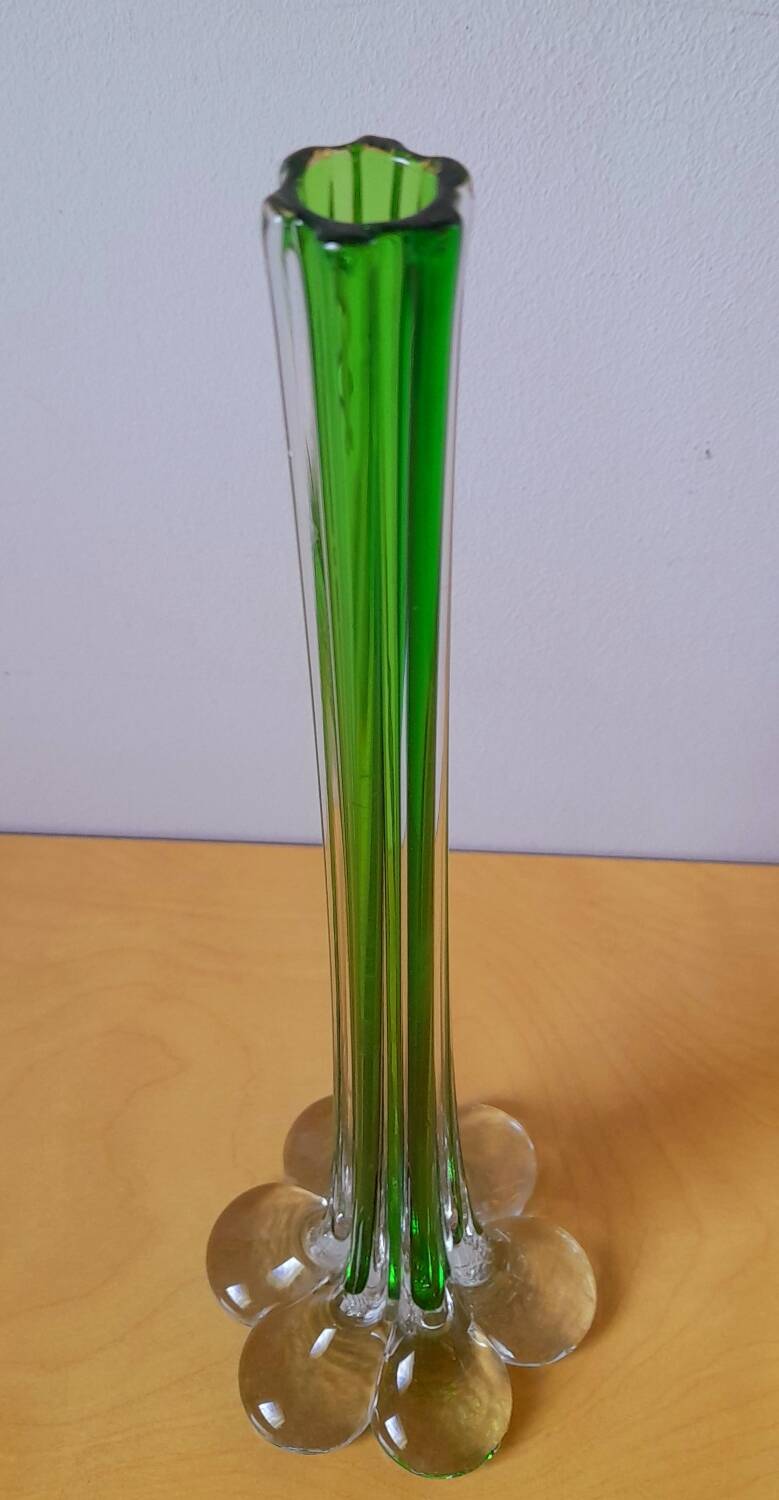 Soliflore flower in Murano glass 70s