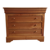 Cherry wood chest of drawers with four drawers