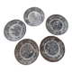 5 dessert plates "Life of Joan of Arc" Sarreguemines