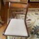Set of 10 antique Trafalgar chairs in mahogany with twisted backrest.