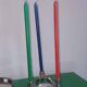 " BMF "  Candle Holder + shell . Set 2
