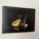 Nature morte huile sur toile tableau contemporain