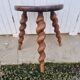Brutalist stool from the early 20th century