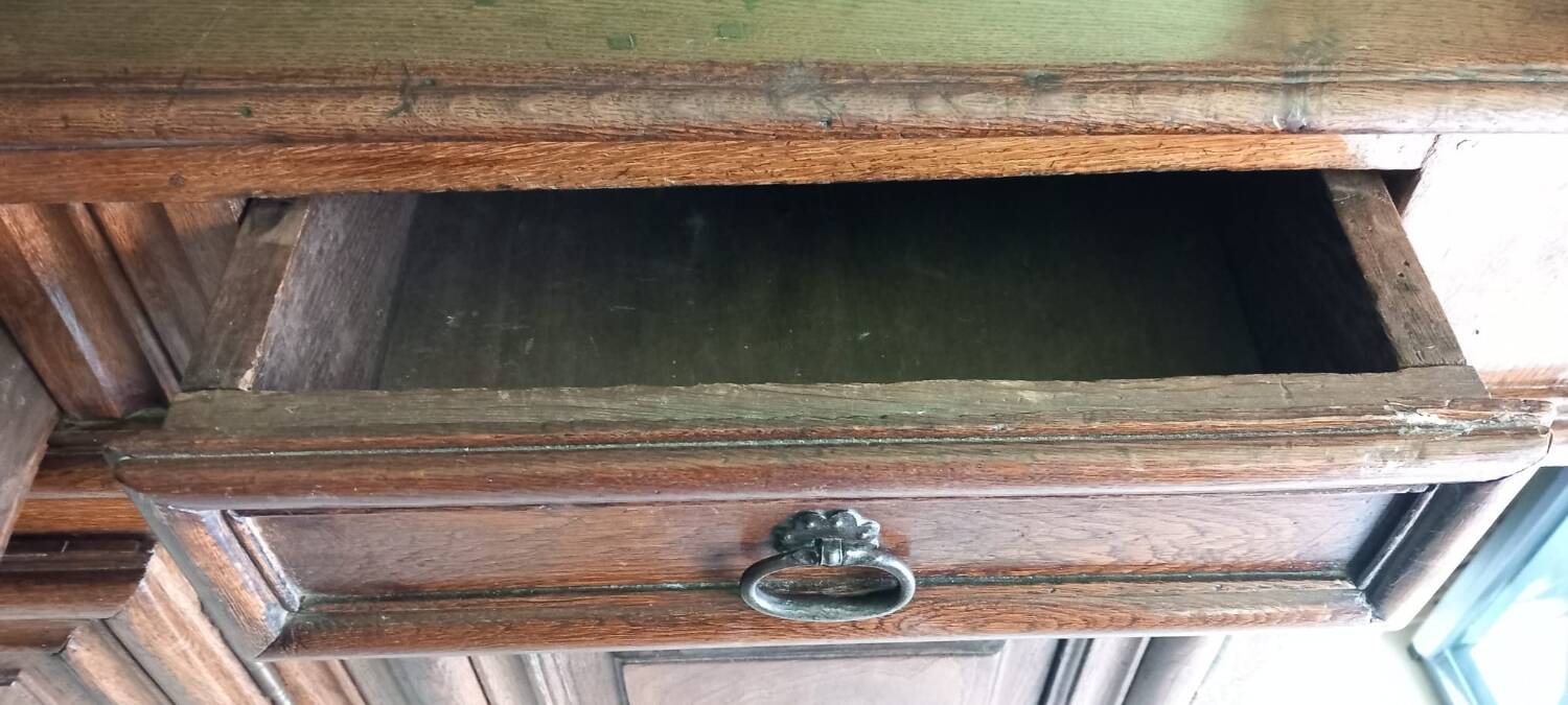 18th century oak sideboard