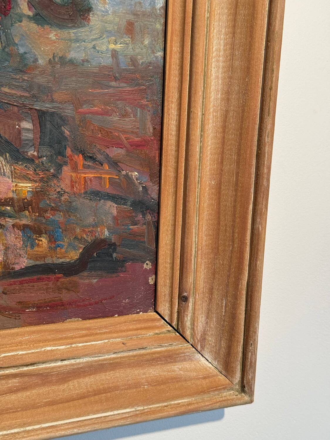 Still life with wild flowers, signed, early 20th century