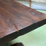 1930s oak monastery table