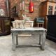 Patinated console from the early 20th century.