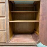 Buffet Art Déco en palissandre et marbre, rénové