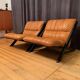 Set of armchairs by Ueli Berger, de Sede, Switzerland, 1970s