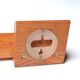 Etagère en bois blond, années 70