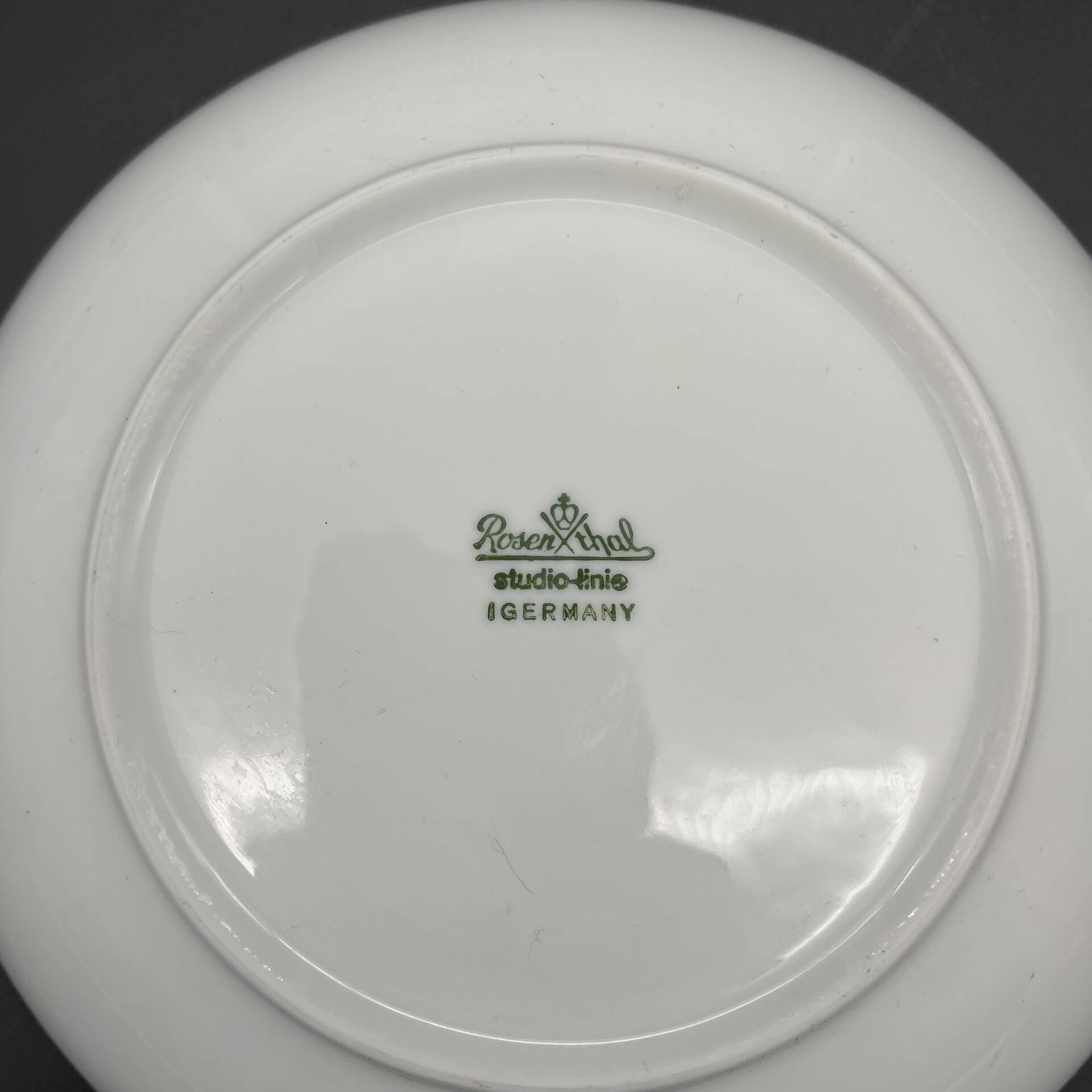 Rosenthal porcelain coupe Romanze Rosa Rose – relief decoration, wine