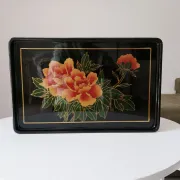 Vintage service platter in Japanese style from the 70s/80s.