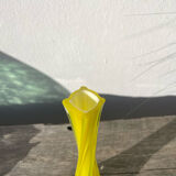 Murano yellow glass soliflore vase, 1960